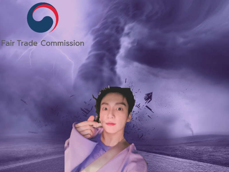 PURPLE RAIN or PURPLE SHIT STORM, UN MEMBRE DE BTS ACCUSE D&rsquo;AVOIR ENFREINT LA LOI SUR LA&nbsp;PUBLICITE