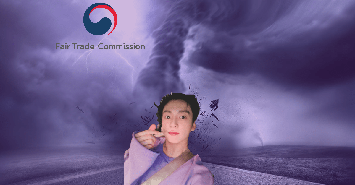 PURPLE RAIN or PURPLE SHIT STORM, UN MEMBRE DE BTS ACCUSE D&rsquo;AVOIR ENFREINT LA LOI SUR LA&nbsp;PUBLICITE